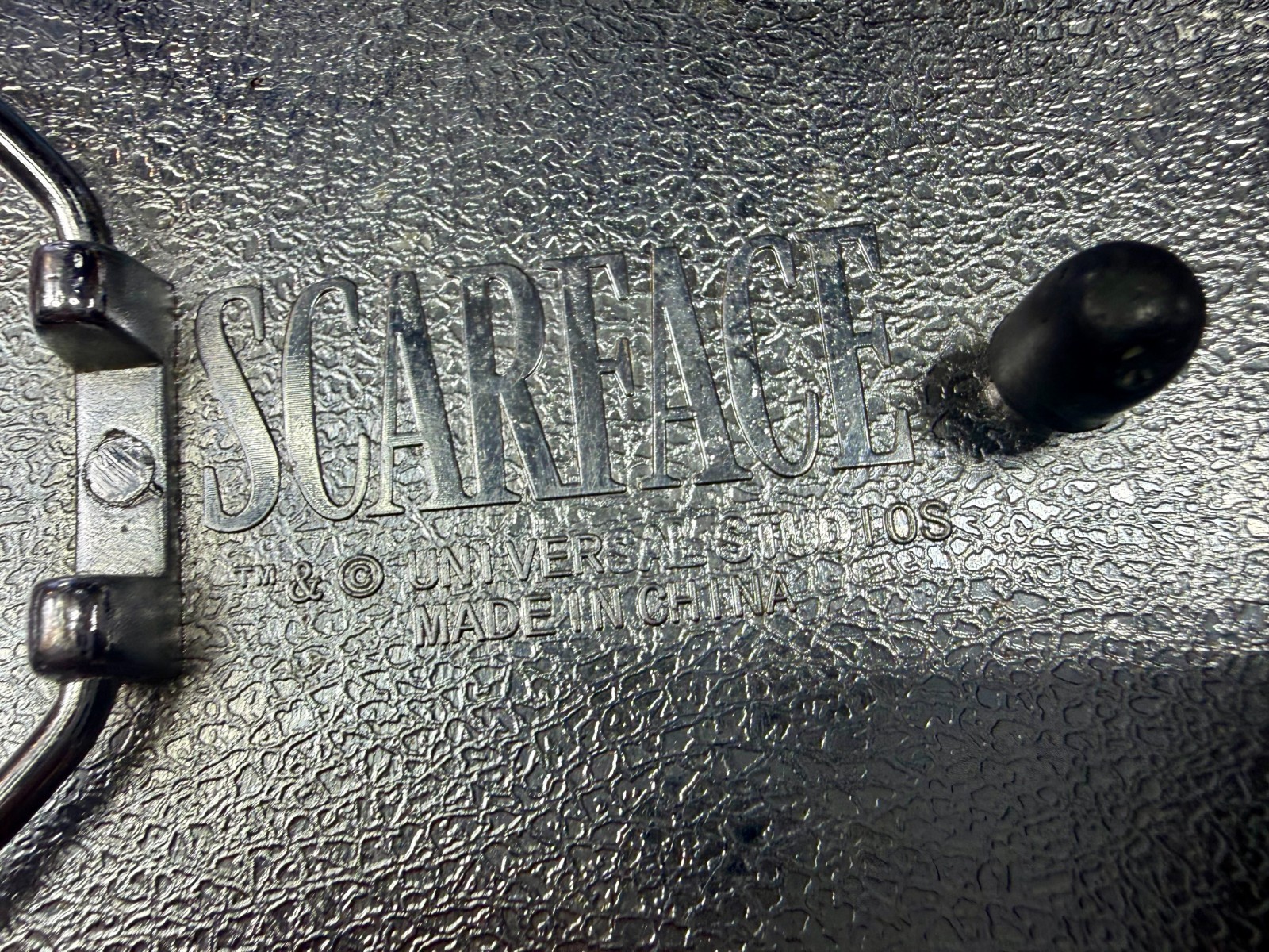 Scarface Movie Al Pacino Tony Montana Cigar Photo Universal Studios Belt Buckle