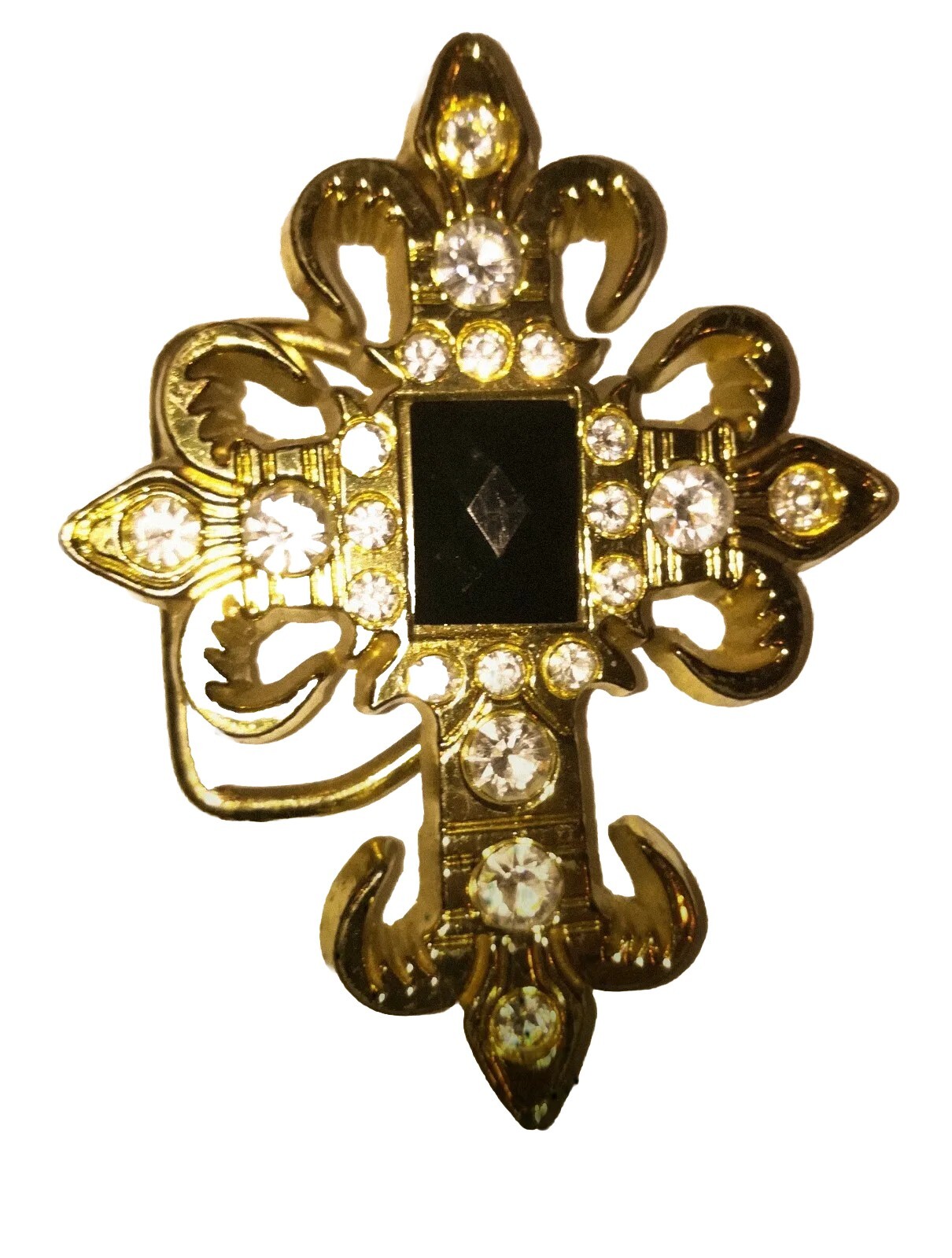 RELIGIOUS CROSS JESUS BLESSING BELT BUCKLE