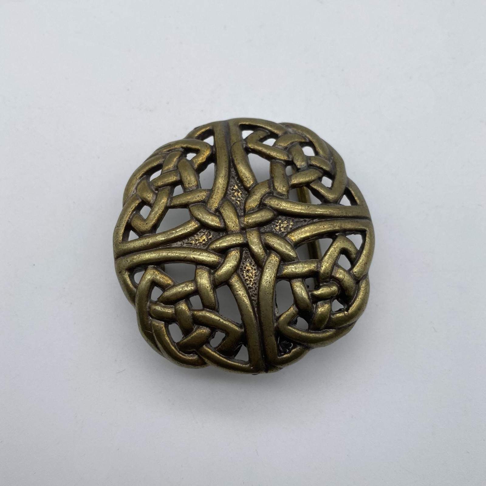 Bohemian Brass Belt Buckle – Handcrafted Boho Western Style BuckleBohemian Brass