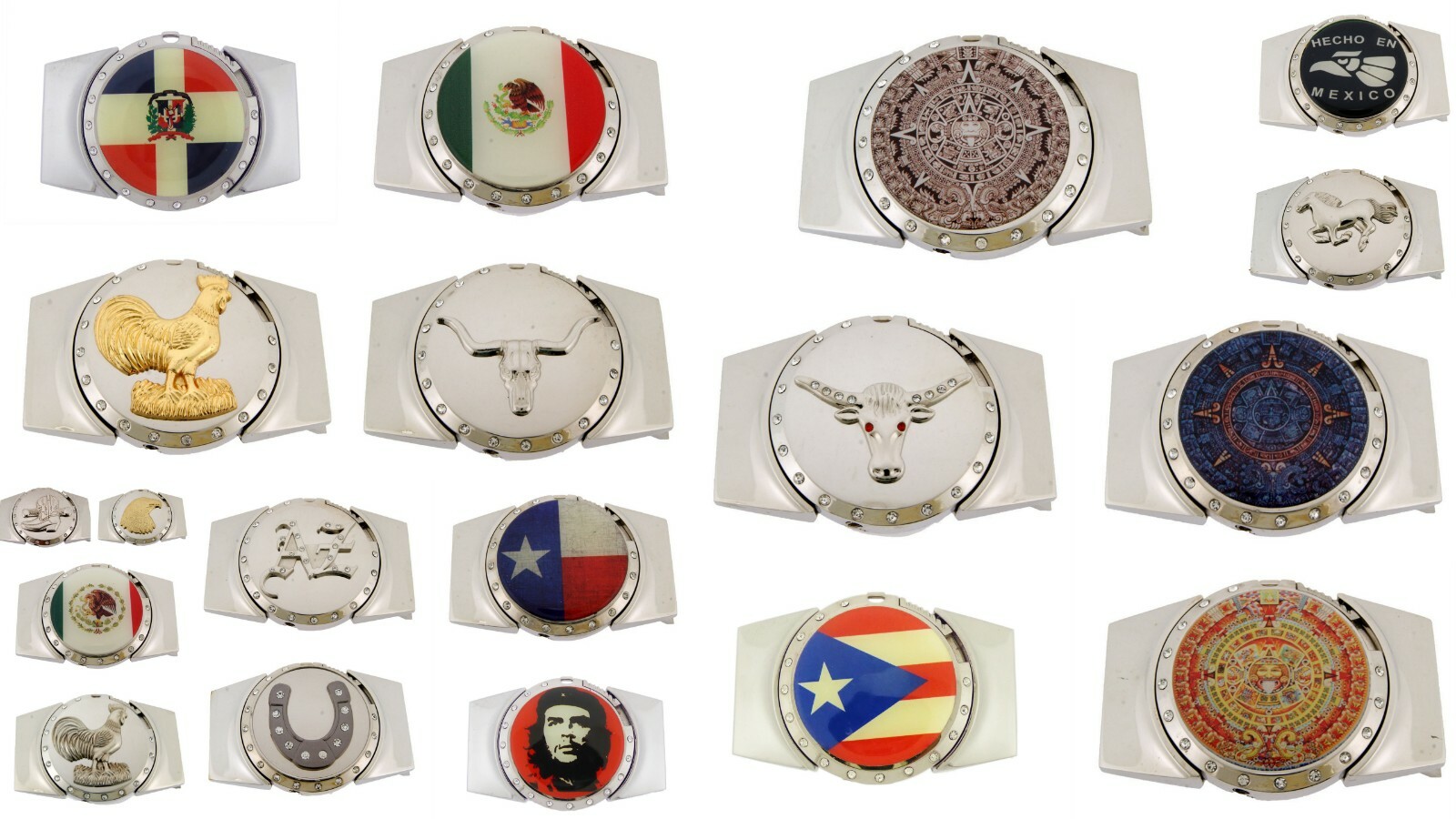 Men Women Belt Buckle (HIDDEN LIGHTER) Western Superhero Reggae Music Sports New