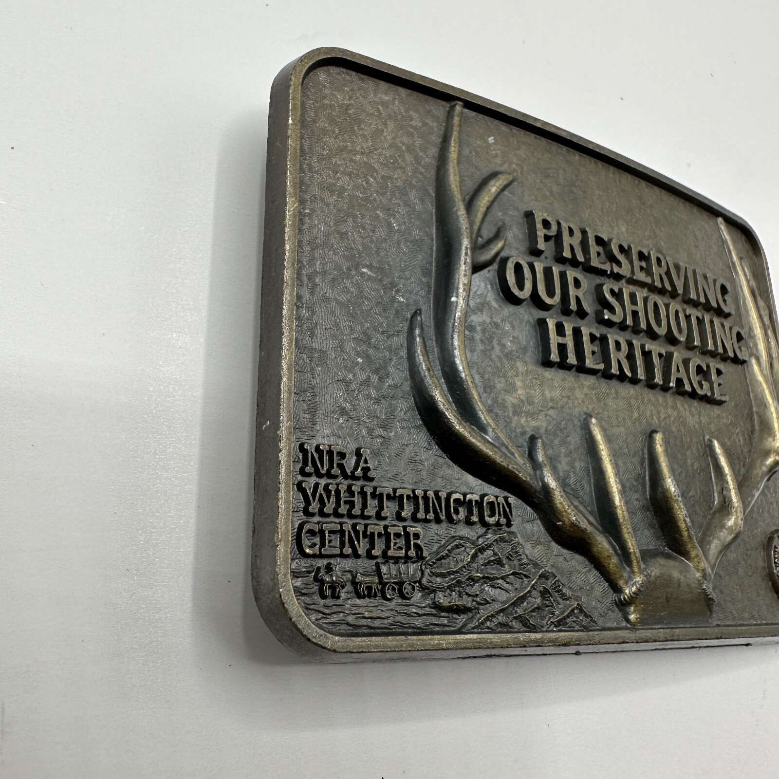 Belt Buckle NRA Preserving Our Shooting Heritage Whittington Center Hunting