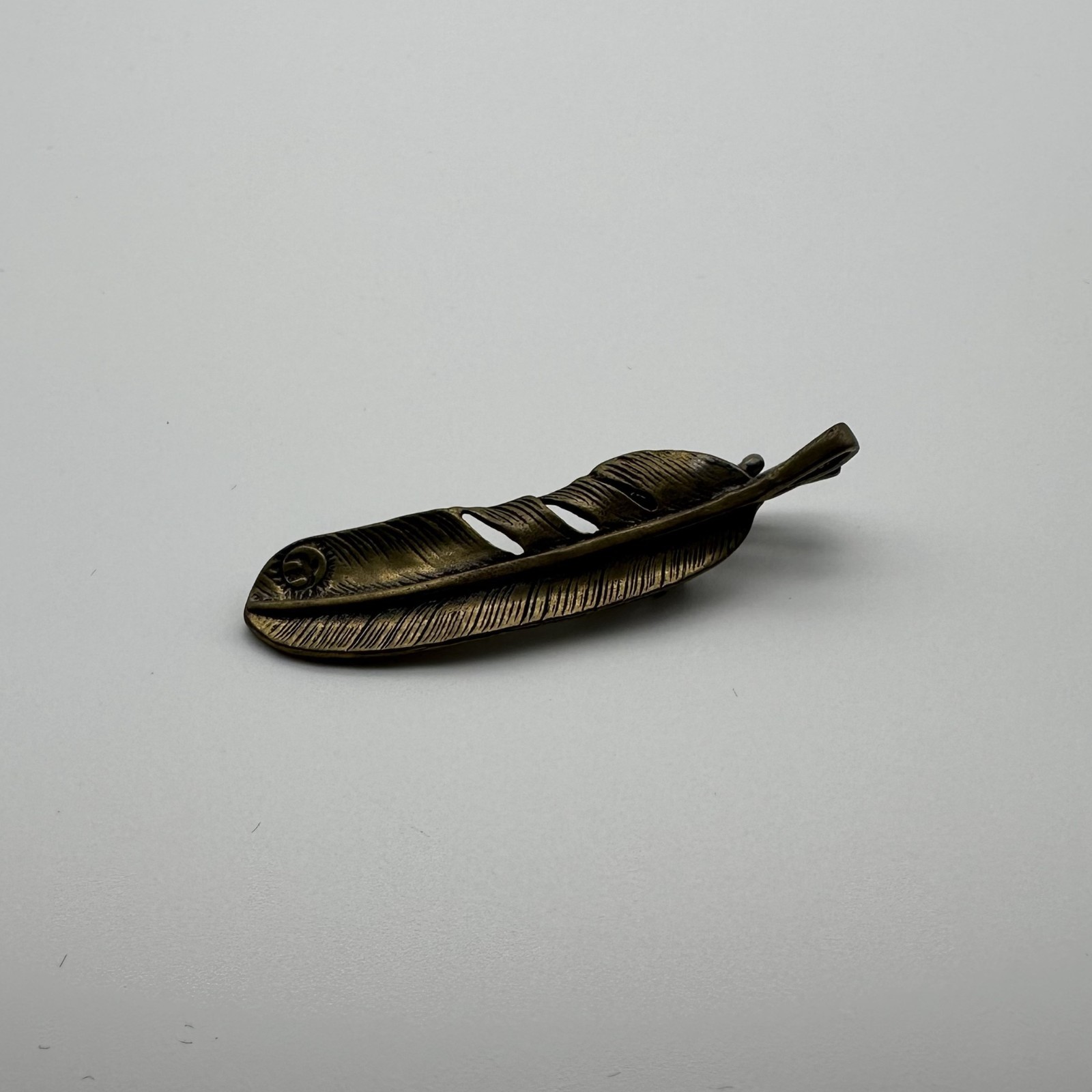 Brass Feather Pendants For Decoration #SALES lot