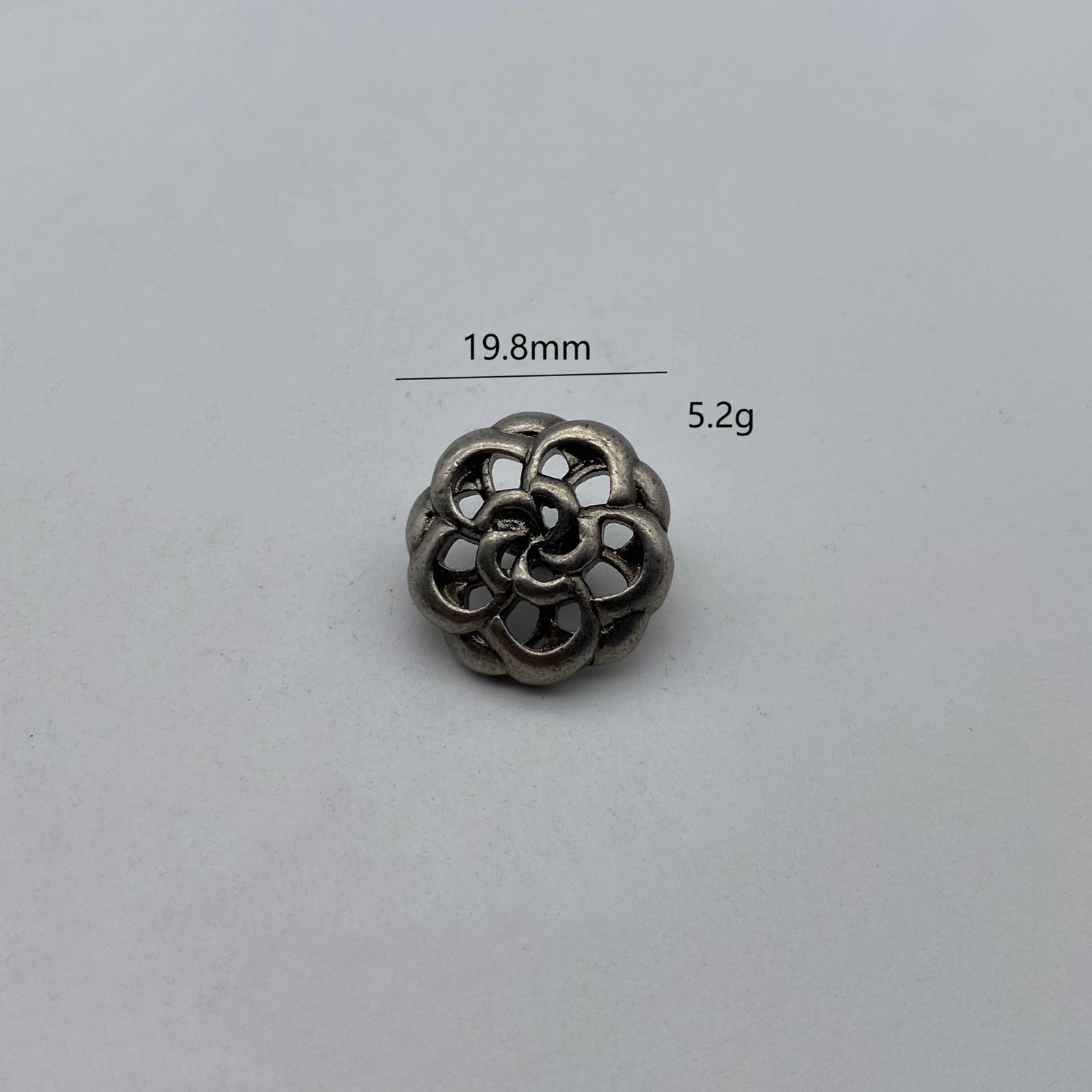 Rose Design Button Coat Sewing Buttons Clothing Button Sweater Button Rose lot