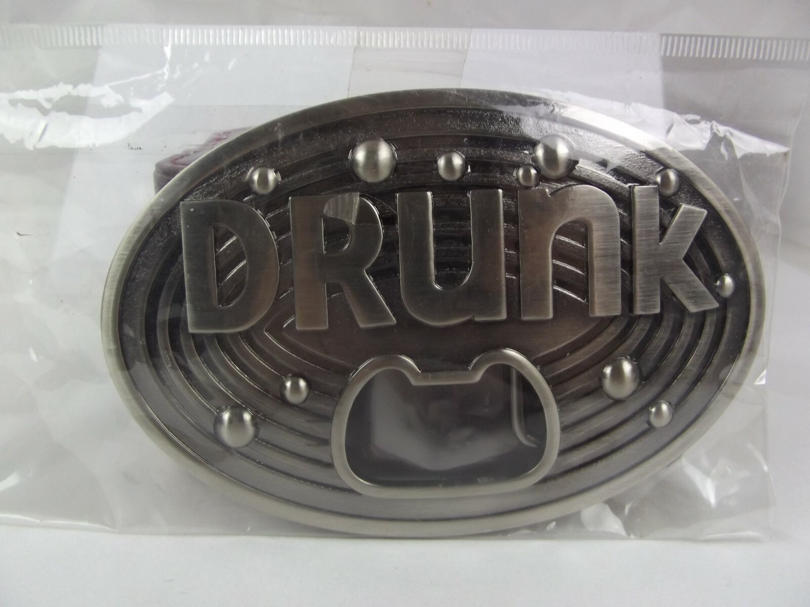 New Belt Buckle Bottle Openner Drunk Party Funny Gag Gift