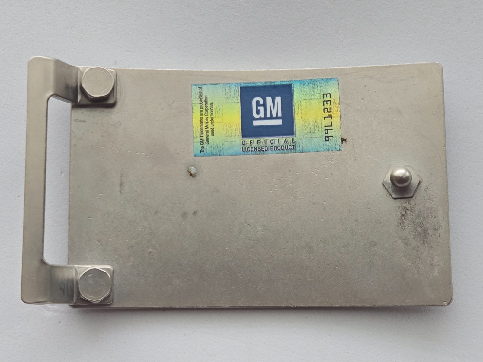 Official GM Product Corvette Belt Buckle