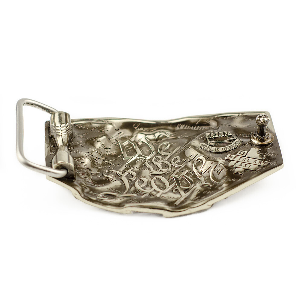 Bald eagle german silver belt buckle, American Eagle, Bird of prey belt buckle