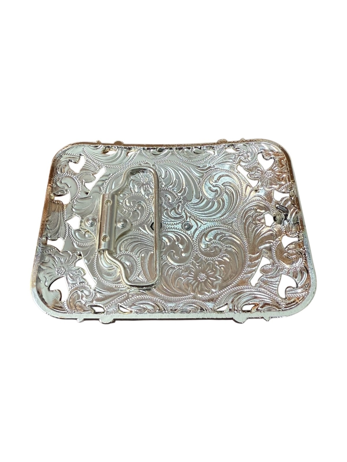 Western Style Saint Mary Buckle Hebilla Vaquera Con La Virgen Guadalupe