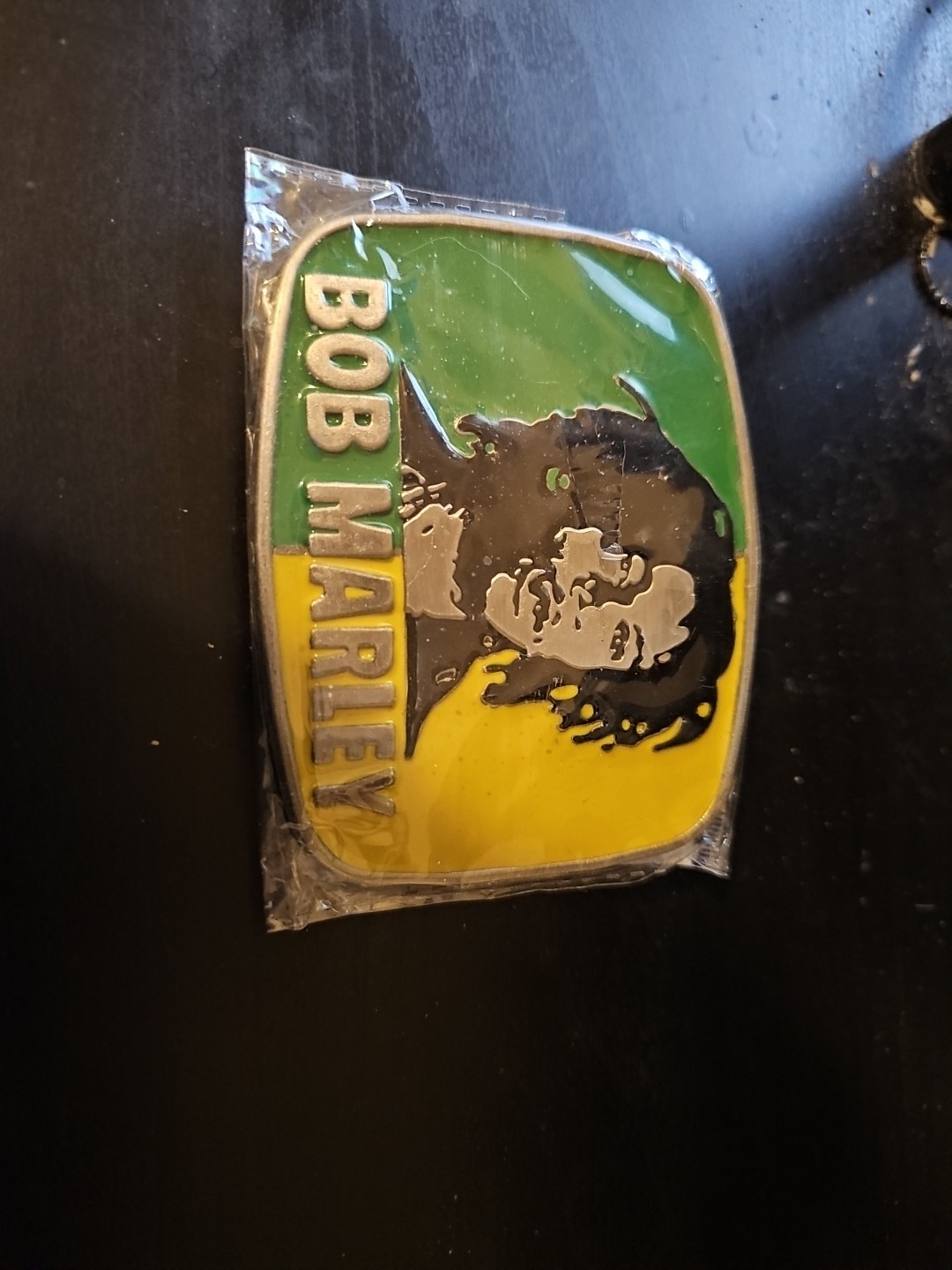MUSIC LEGEND BOB MARLEY Metal BELT Buckle NIP