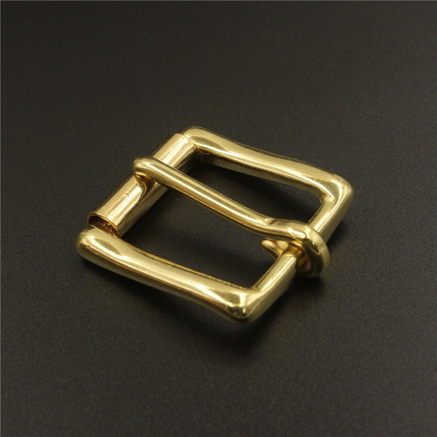 2PCS Heavy Duty Solid Brass Roller Belt Buckle Replacement Inner Wide