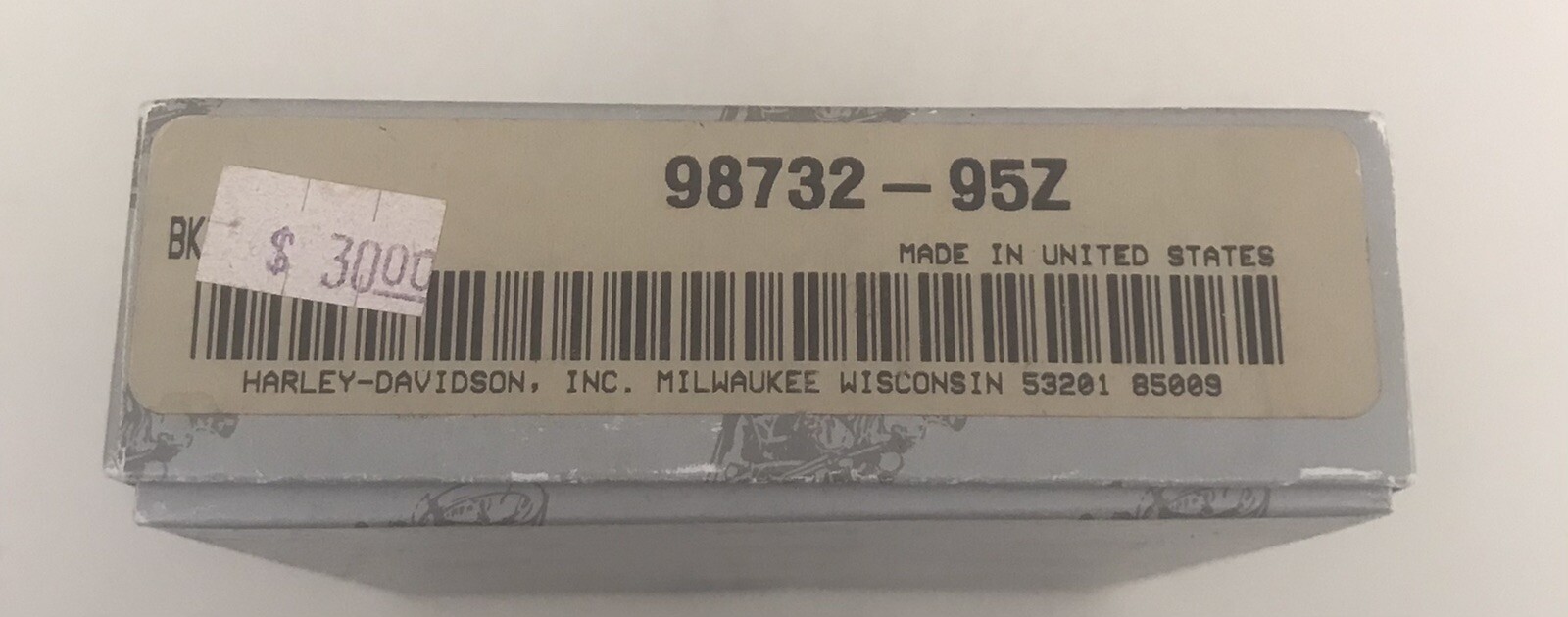 1994 Harley Davidson POLICE 1 Belt Buckle On Patrol Since 1909 RARE / NOS in Box