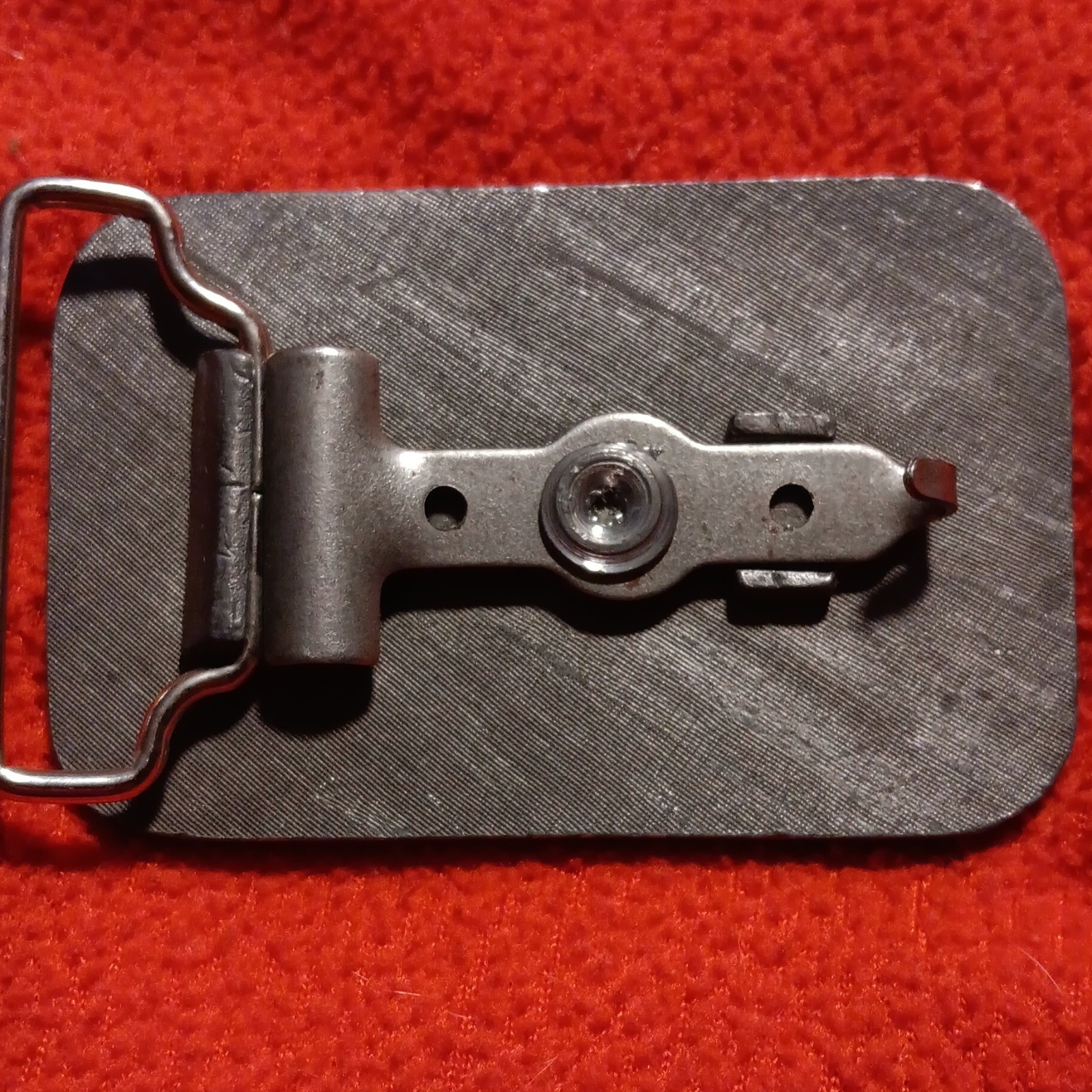 Diamond-Star Motors Construction Safety Award Belt Buckle Silver 1.5in