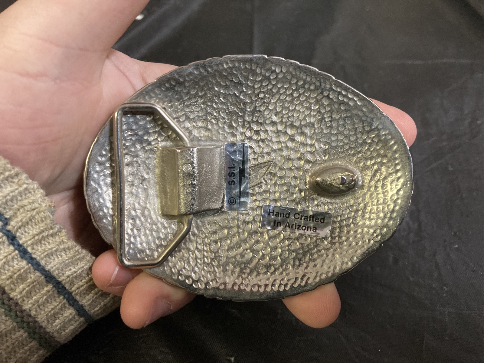 Vintage Hand Crafted Arizona Belt Buckle