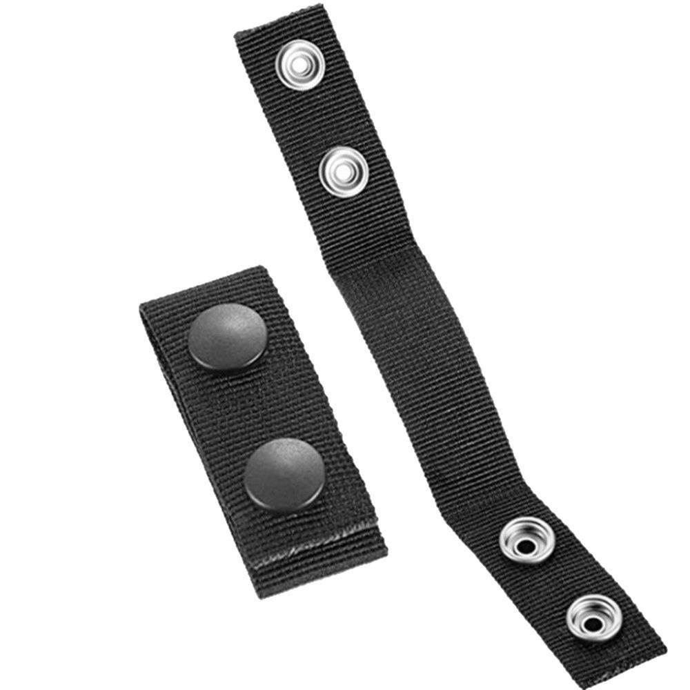 20Pcs Tactical Belt Keepers Nylon Duty Belt Loop Snaps For Police Security Guard
