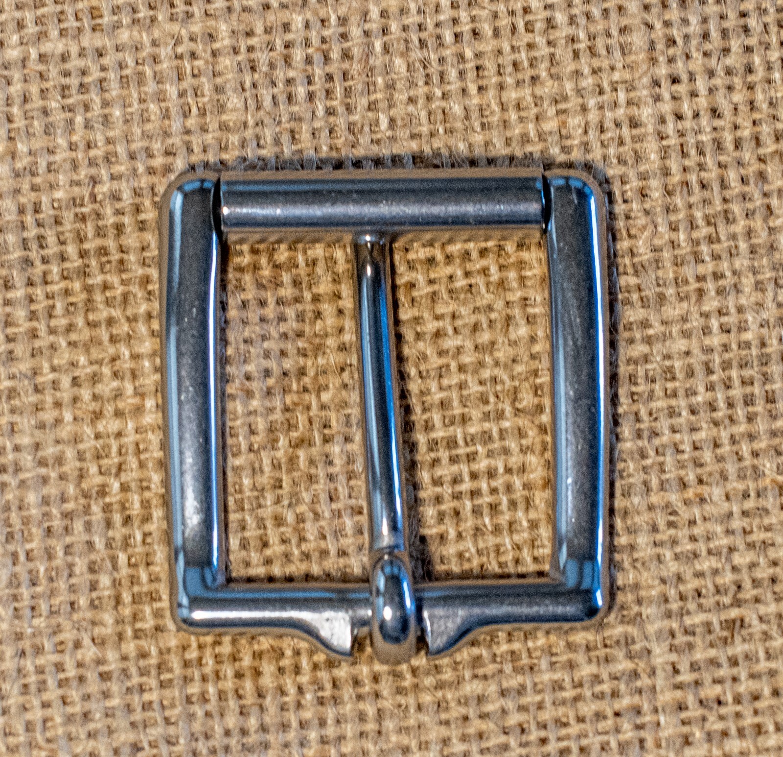 1.5&Prime; Heavy Duty Stainless Steel Hypoallergenic Roller Belt Buckle