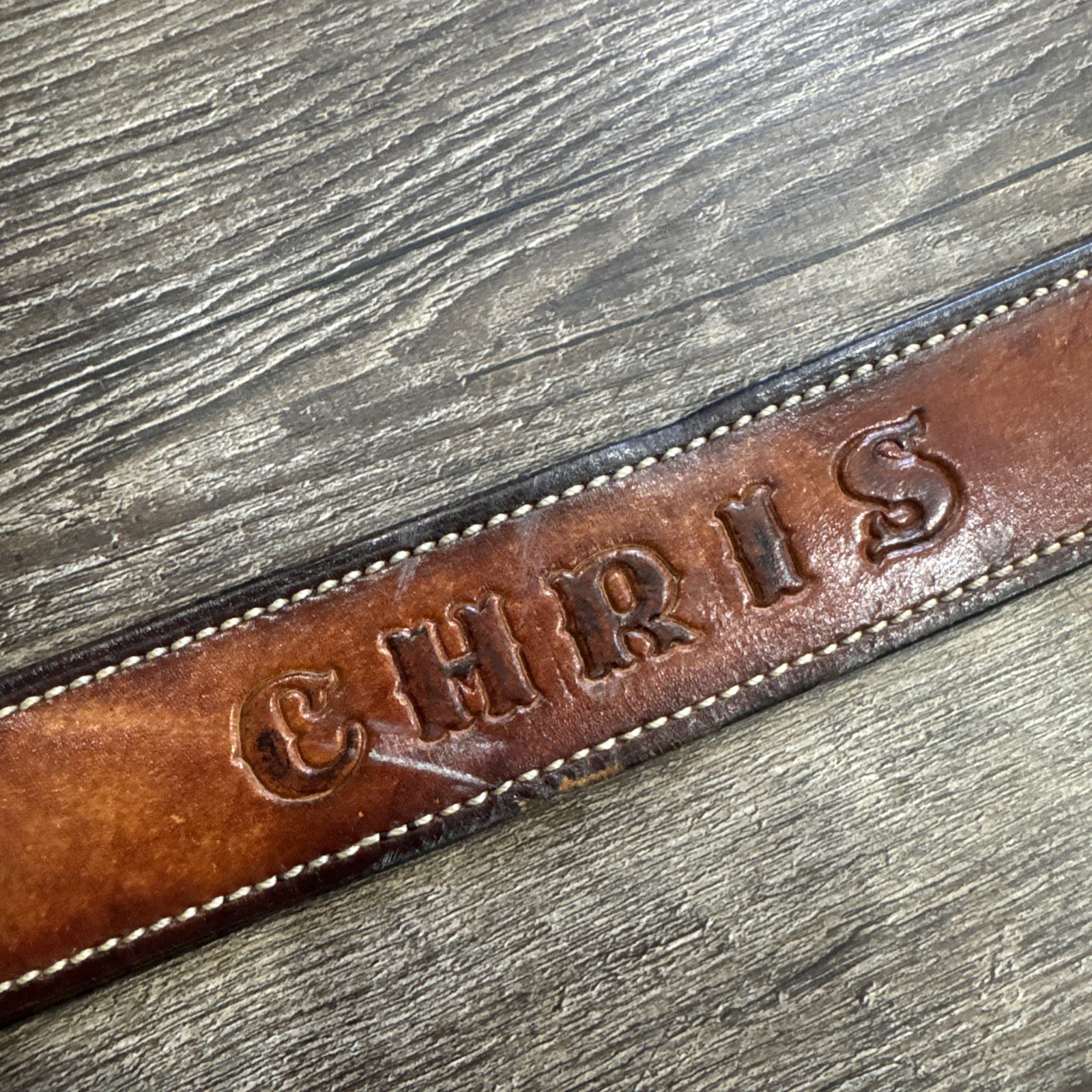 Crumrine Western Bronze Belt Buckle Gold Tone Bucking Horse made in USA