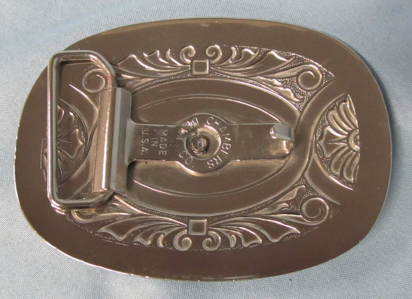 Chambers Belt Buckle, with horse head, made in USA