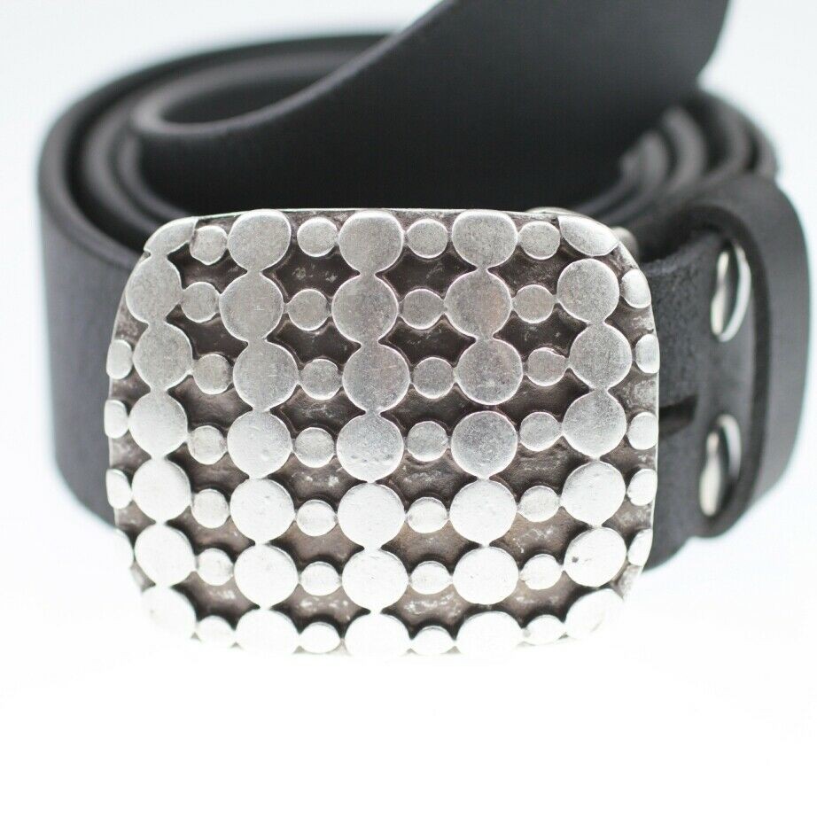 Circle Geometry Ornament Rectangle Belt Buckle Buckle Interchangeable Clasp GS39 as