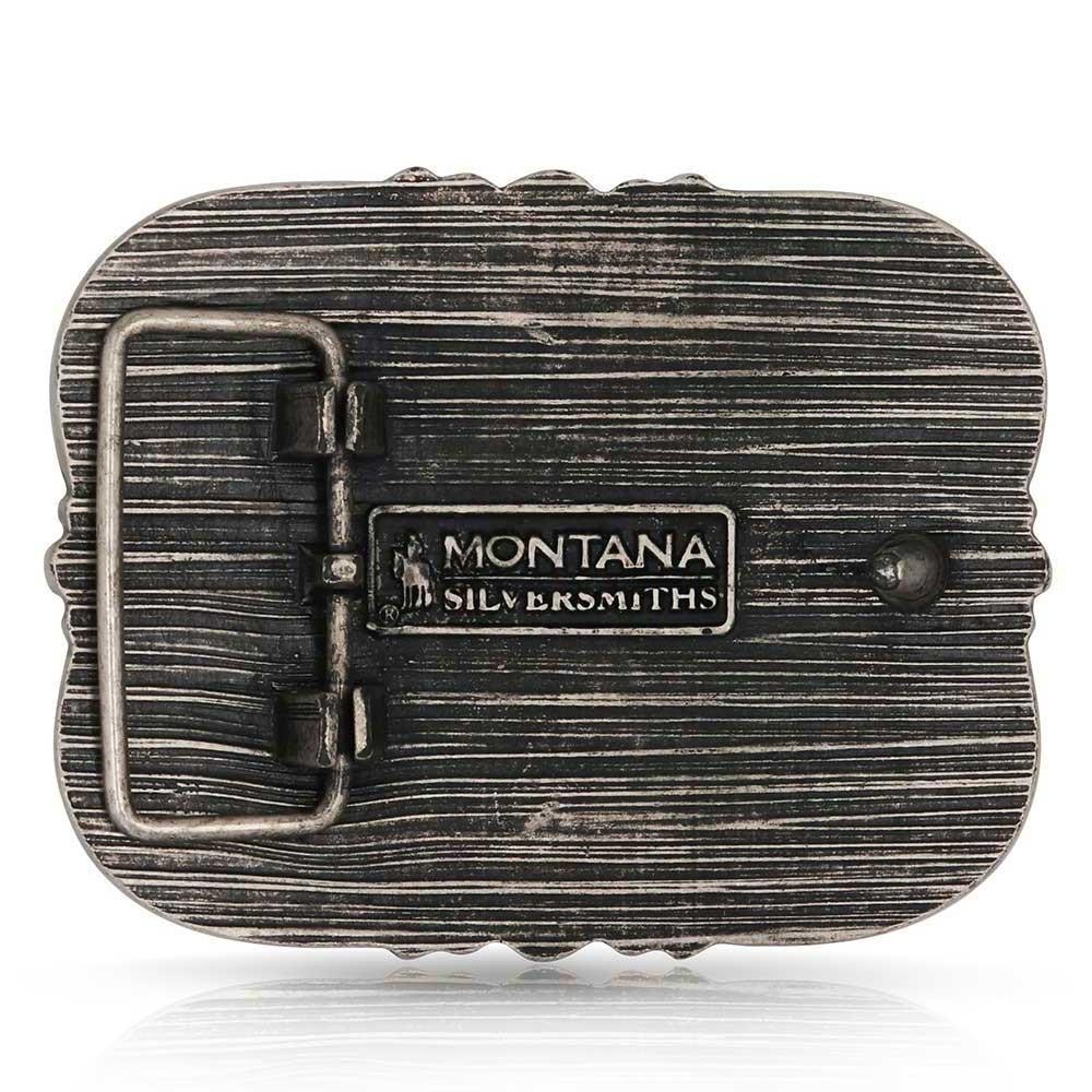 Montana Silversmiths Attitude Soaring Freedom Eagle Western Belt Buckle