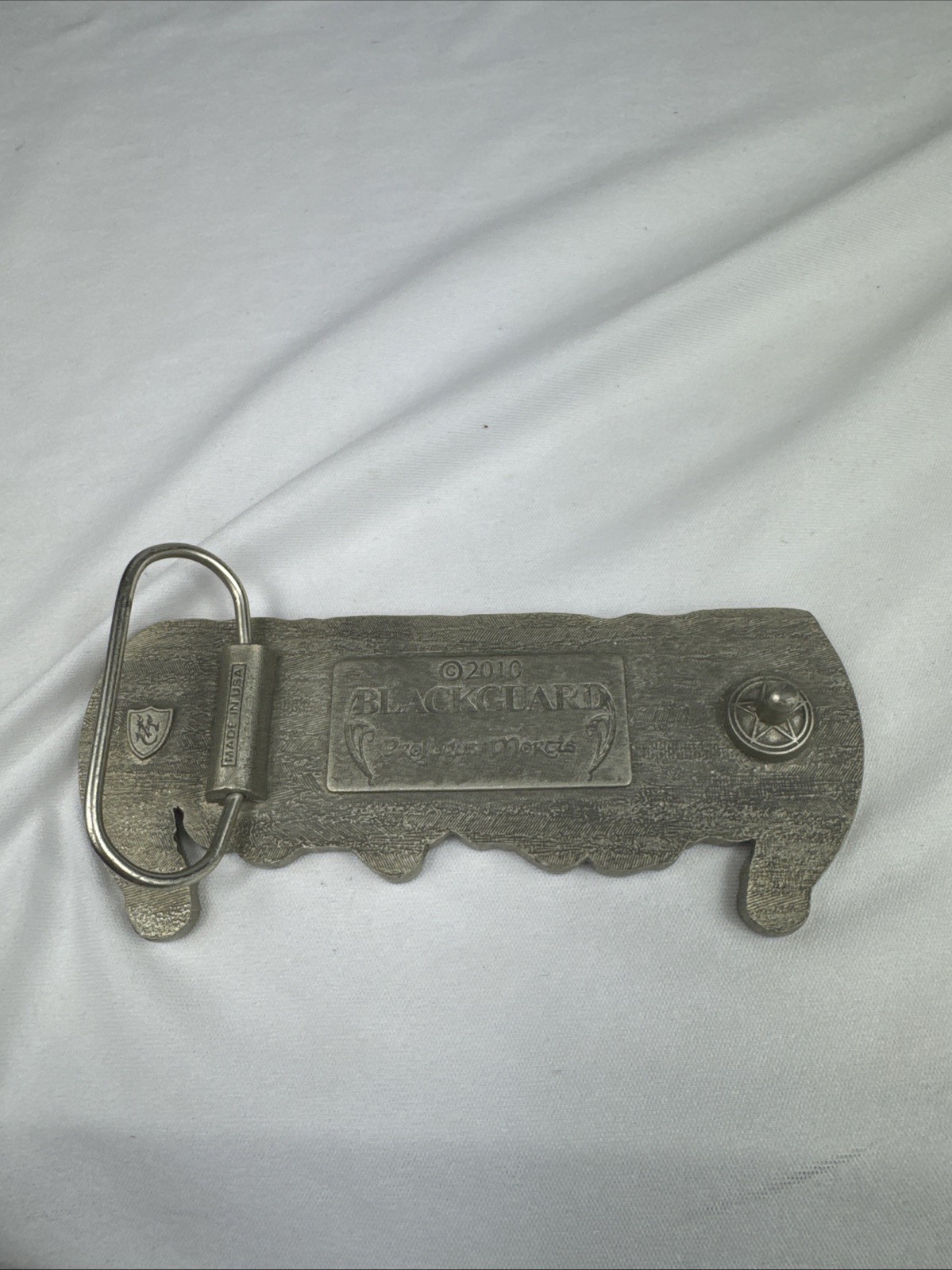 Very RARE – Blackguard Profugus Mortis – Canadian Death Metal Belt Buckle