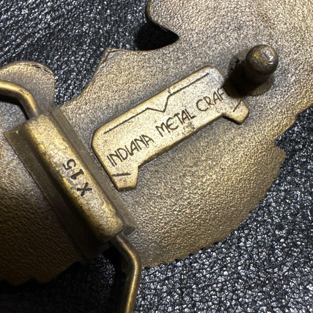 Harley-Davidson Vintage Buckle Color;Gold INDIANA METAL CRAF