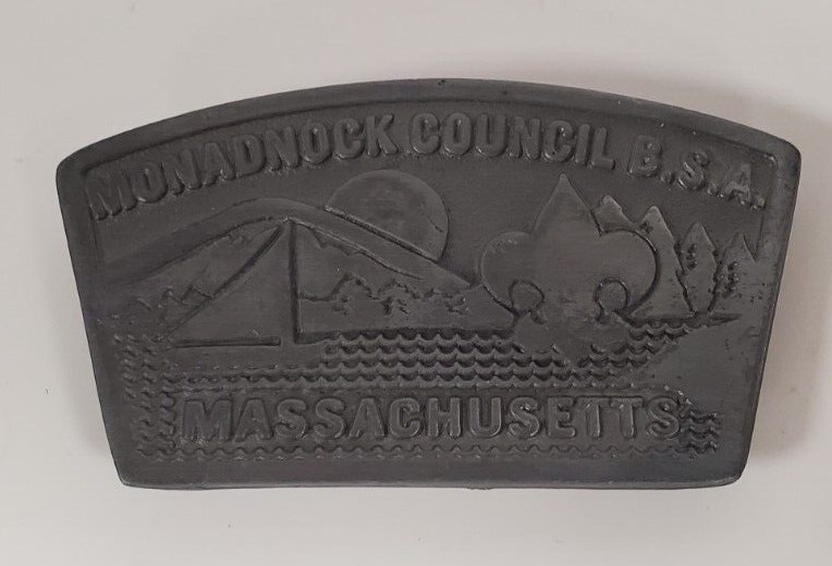 Monadnock Council (Merged 1992) – Massachusetts – BSA Belt Buckle – Hit Line