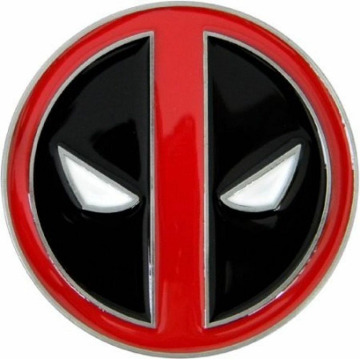 Deadpool Logo Enamel Metal Belt Buckle