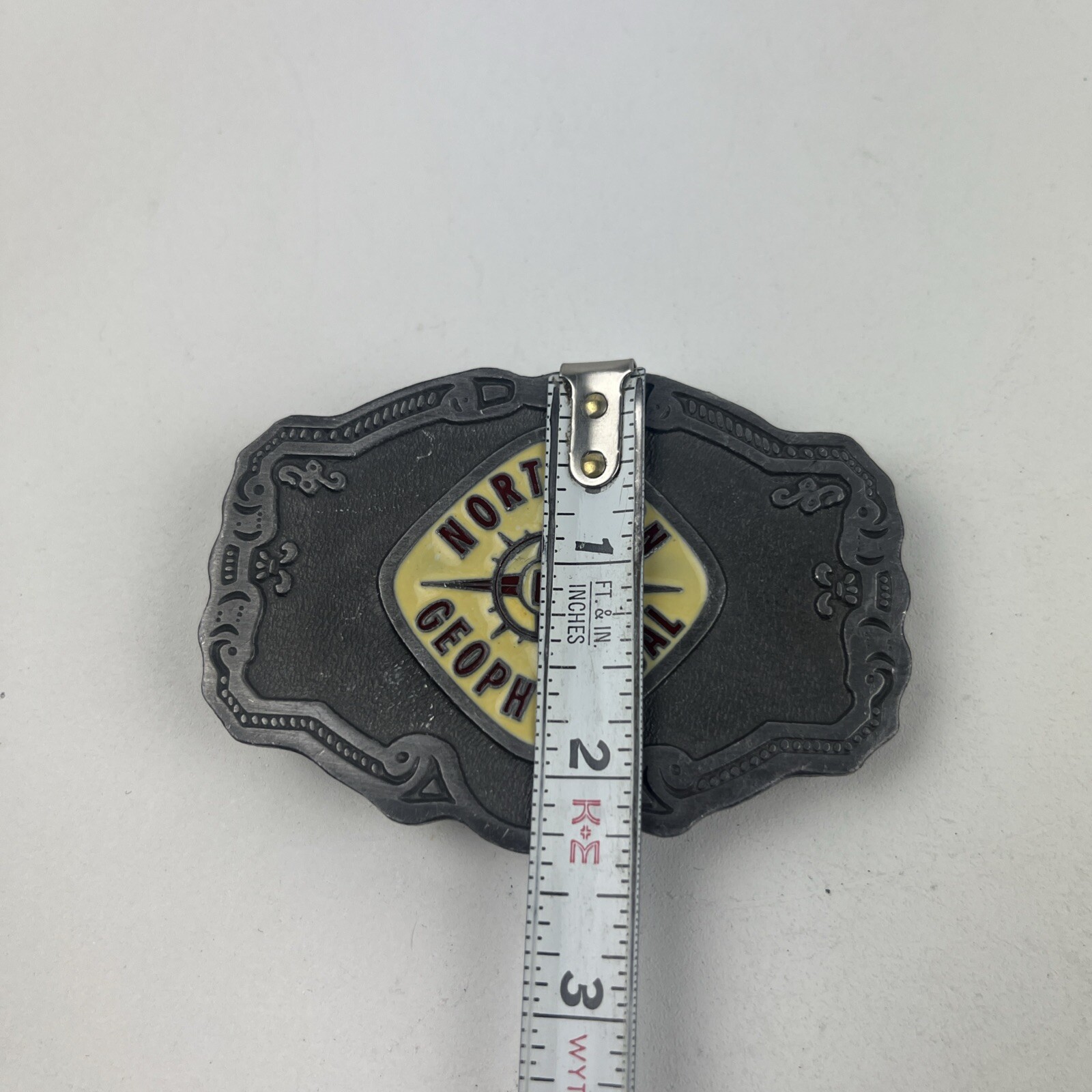 CD Hit Northern Geophysical Belt Buckle Metal Compass Solid Quality