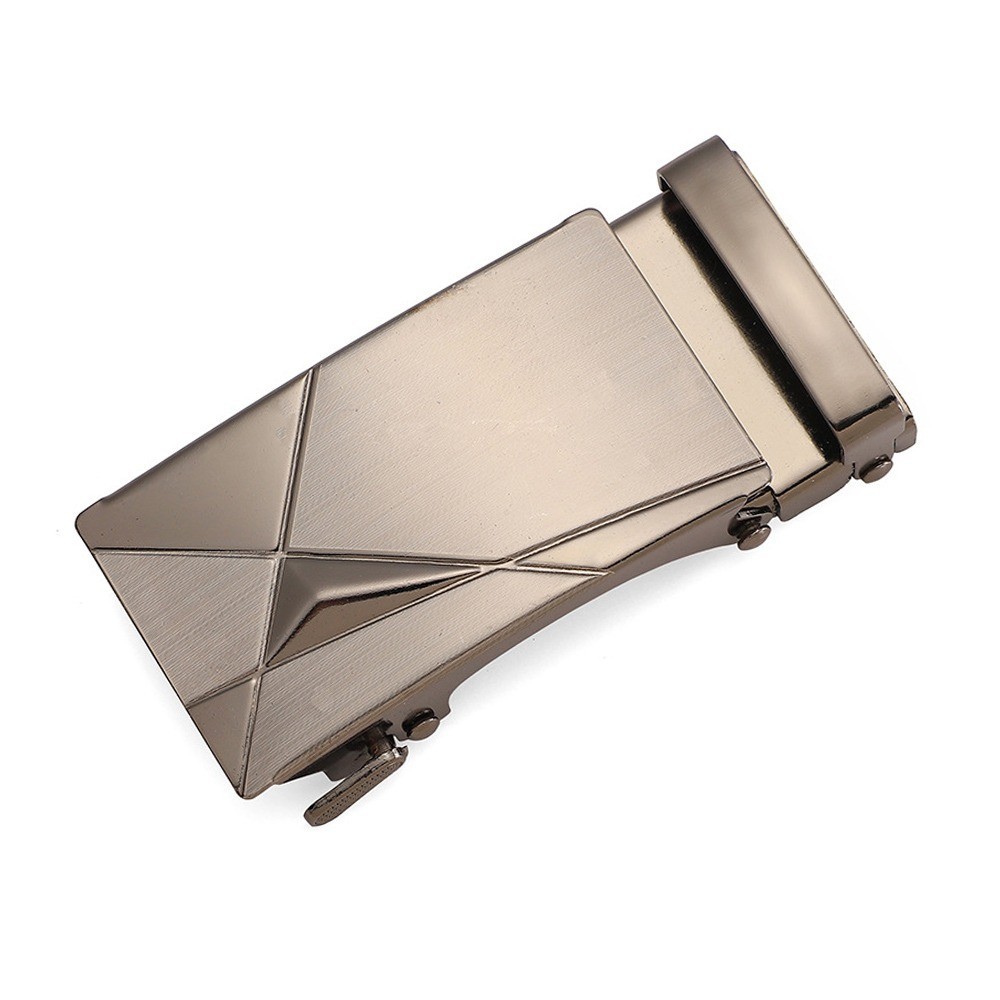 Classic Men’s Automatic Slide Buckle Rectangle Ratchet Belt Buckle Replacement