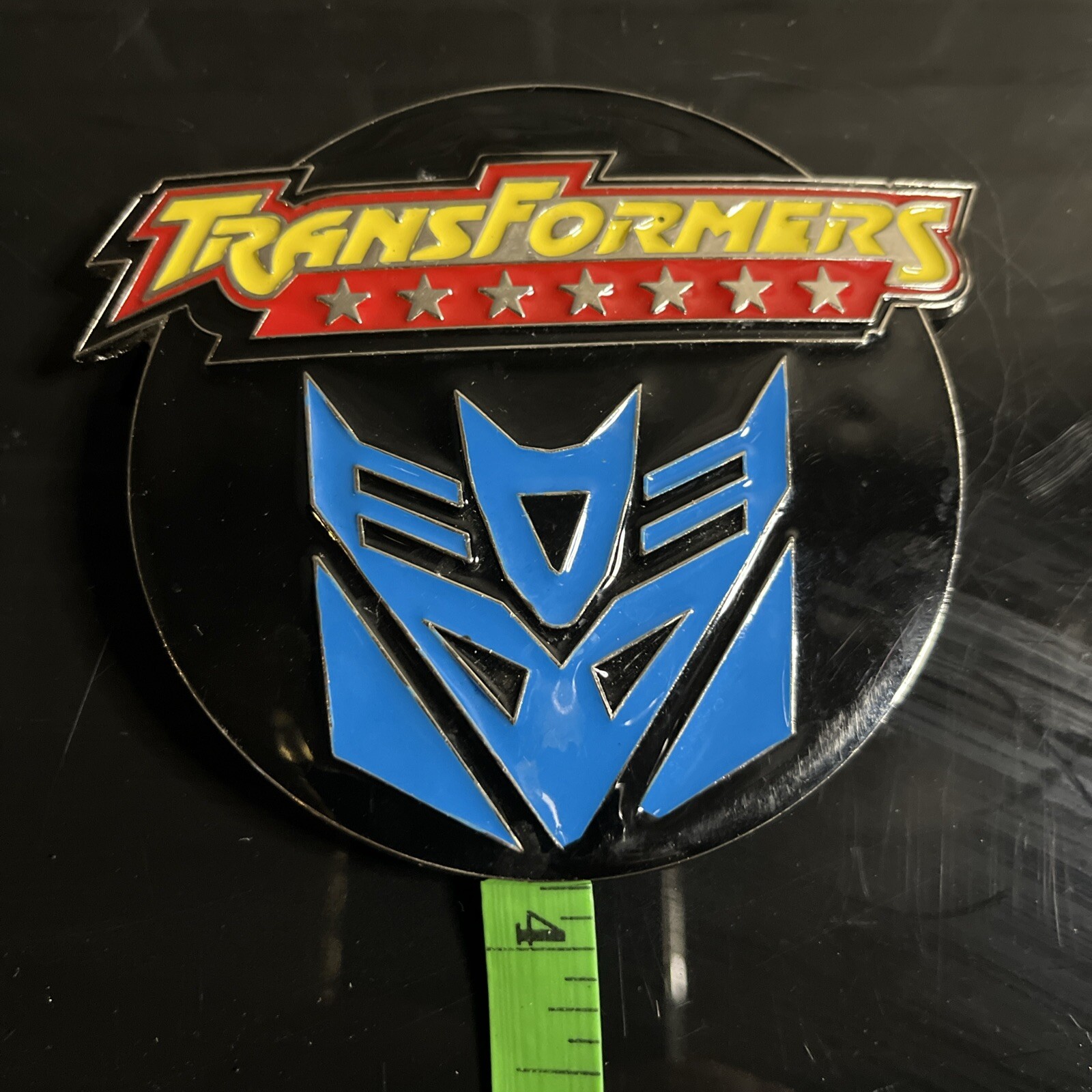 Vintage Transformers Metal Belt Buckle
