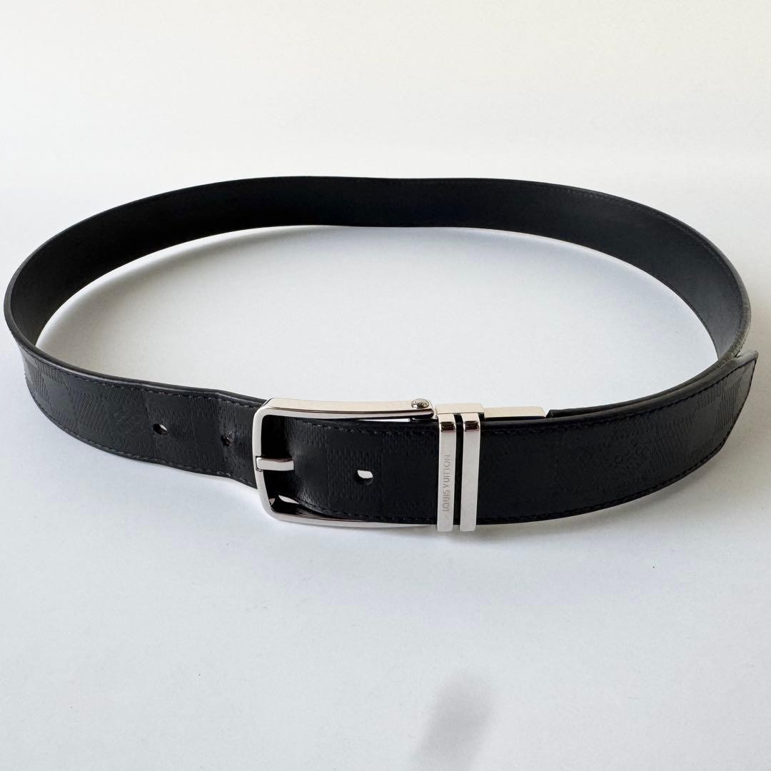 Louis Vuitton Pre-Owned Sainteur Damier Infini Leather Black