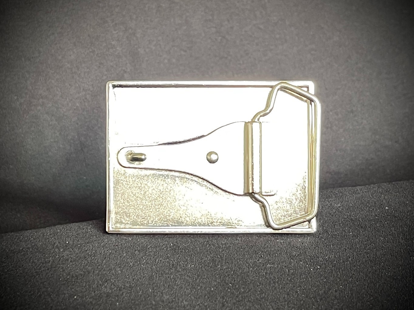 Military Star Grid Belt Buckle Blue Sphere Industrial Art Darren McNeese