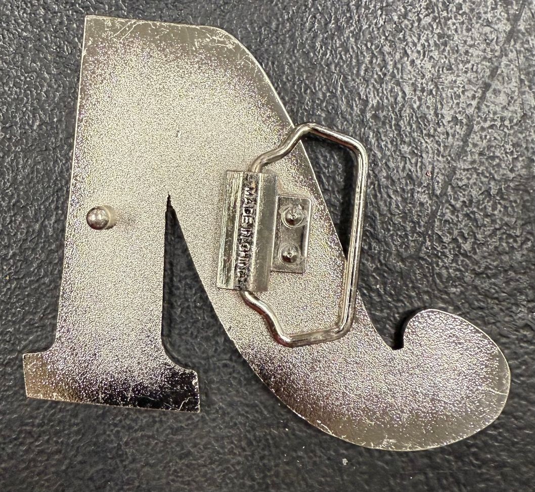 Large “A” Belt Buckle – Bold & Classic Statement Piece!