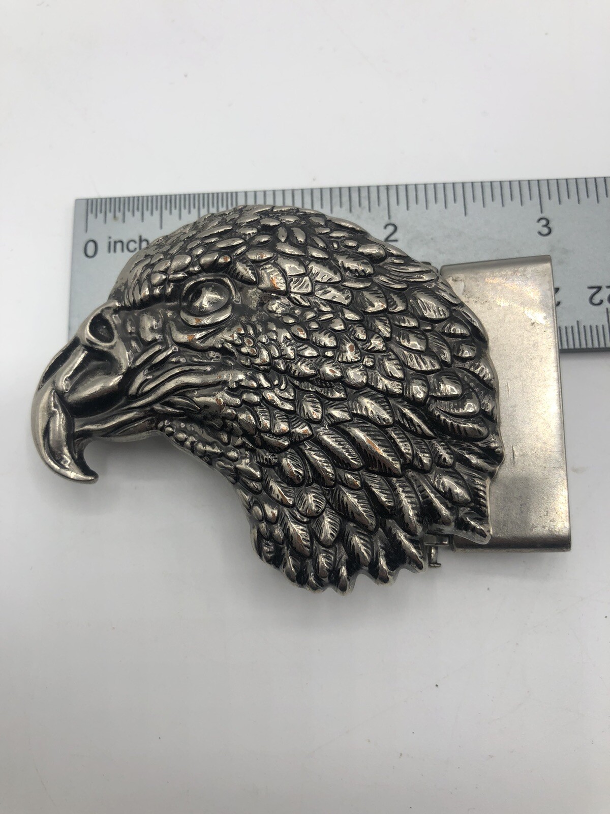 Eagle Head Belt Buckle Western Vintage Style Smooth Buckle Plate