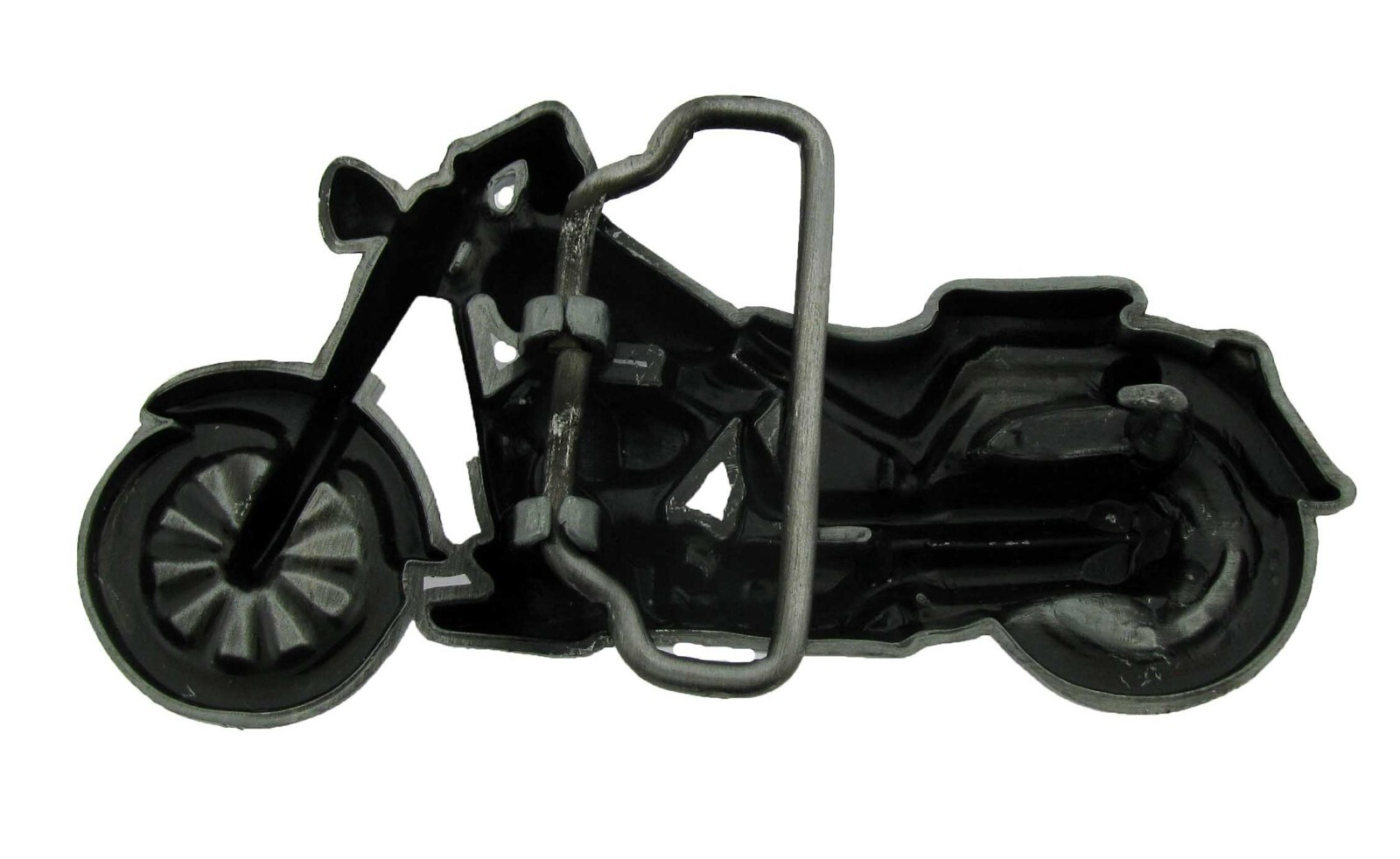 Motor Bike Motorcycle Grey Metal Finished Belt Buckle New Men Women Biker Bikes