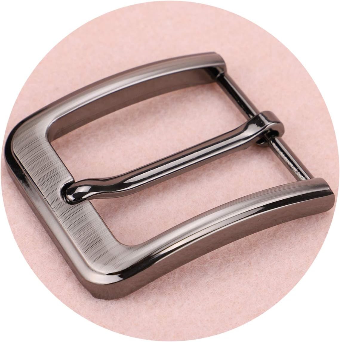 1.5 Inches (38-40 Mm) Belt Buckle Single Prong Square Replacement Buckle for Men