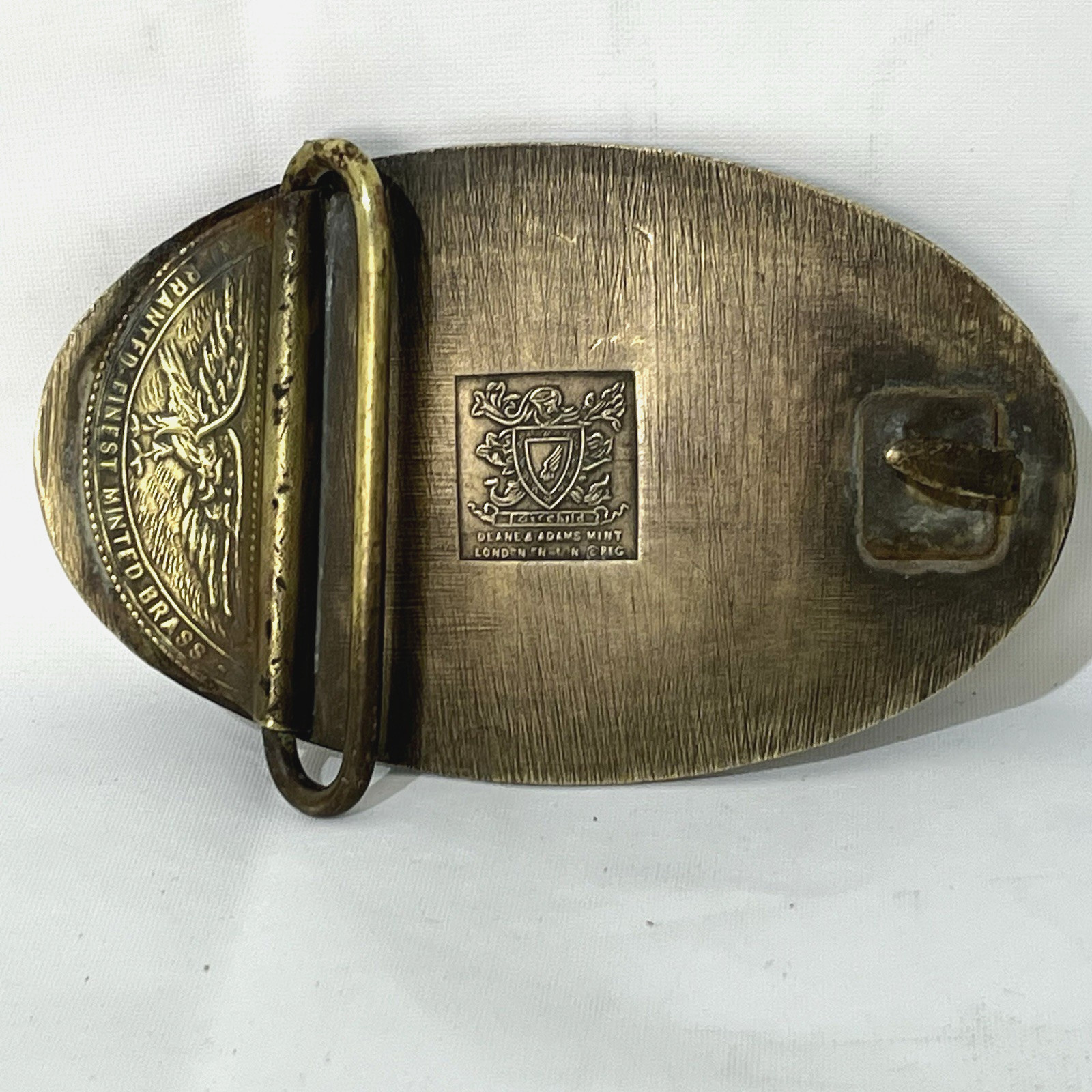 Vintage Coca-Cola Belt Buckle 5 Cents at Fountains Deane &Adams