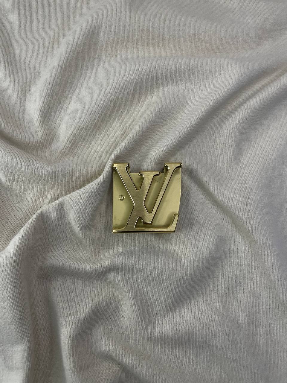 Louis Vuitton LV Initiales Belt Buckle Gold Tone