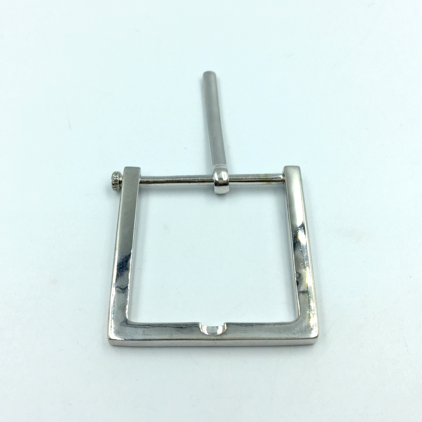 Shiny 935 Argentium Silver Simple Fine Men&rsquo;s Belt Buckle