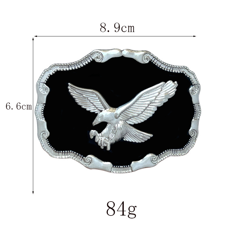 Zinc alloy belt buckle Western denim Eagle belt buckle denim style