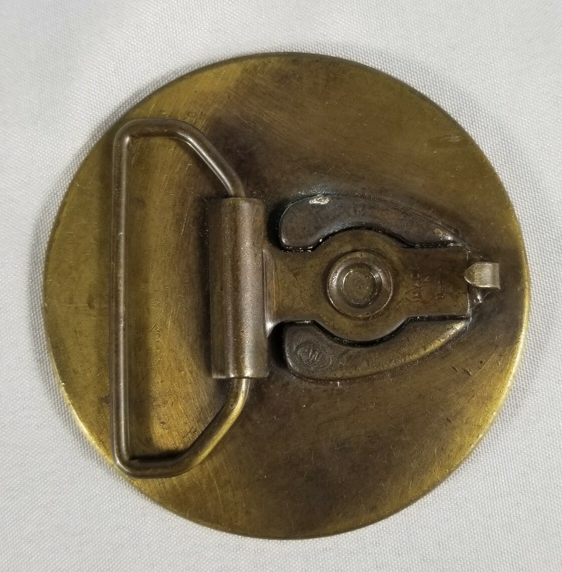 Bald Eagle Flying Into The Sunset Belt Buckle, Stars, Made In The U.S.A, Used