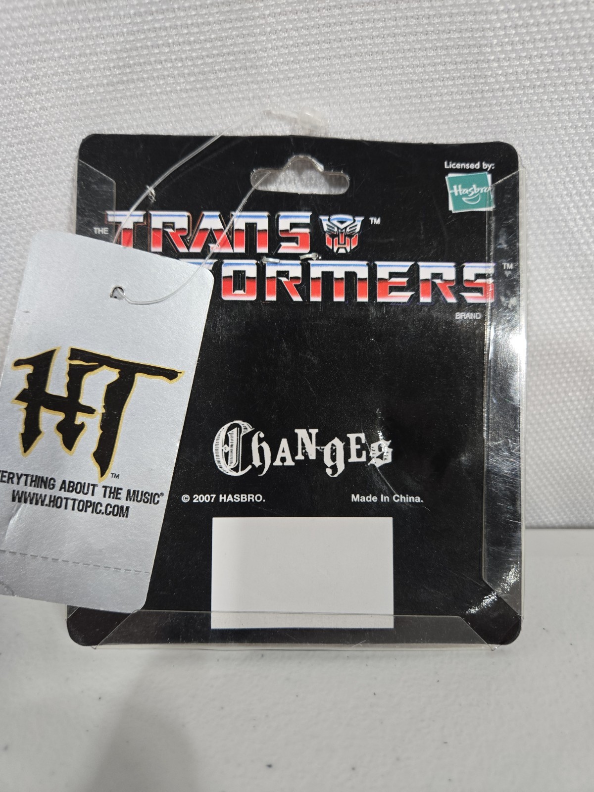 Transformers 2007 Changes Autobot Metal Belt Buckle New