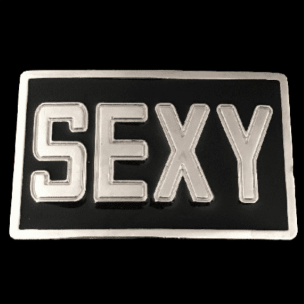 SEXY GIRLS XXX SEX DISCO DANCE BLACK BELT BUCKLE BUCKLES BOUCLE DE CEINTURES