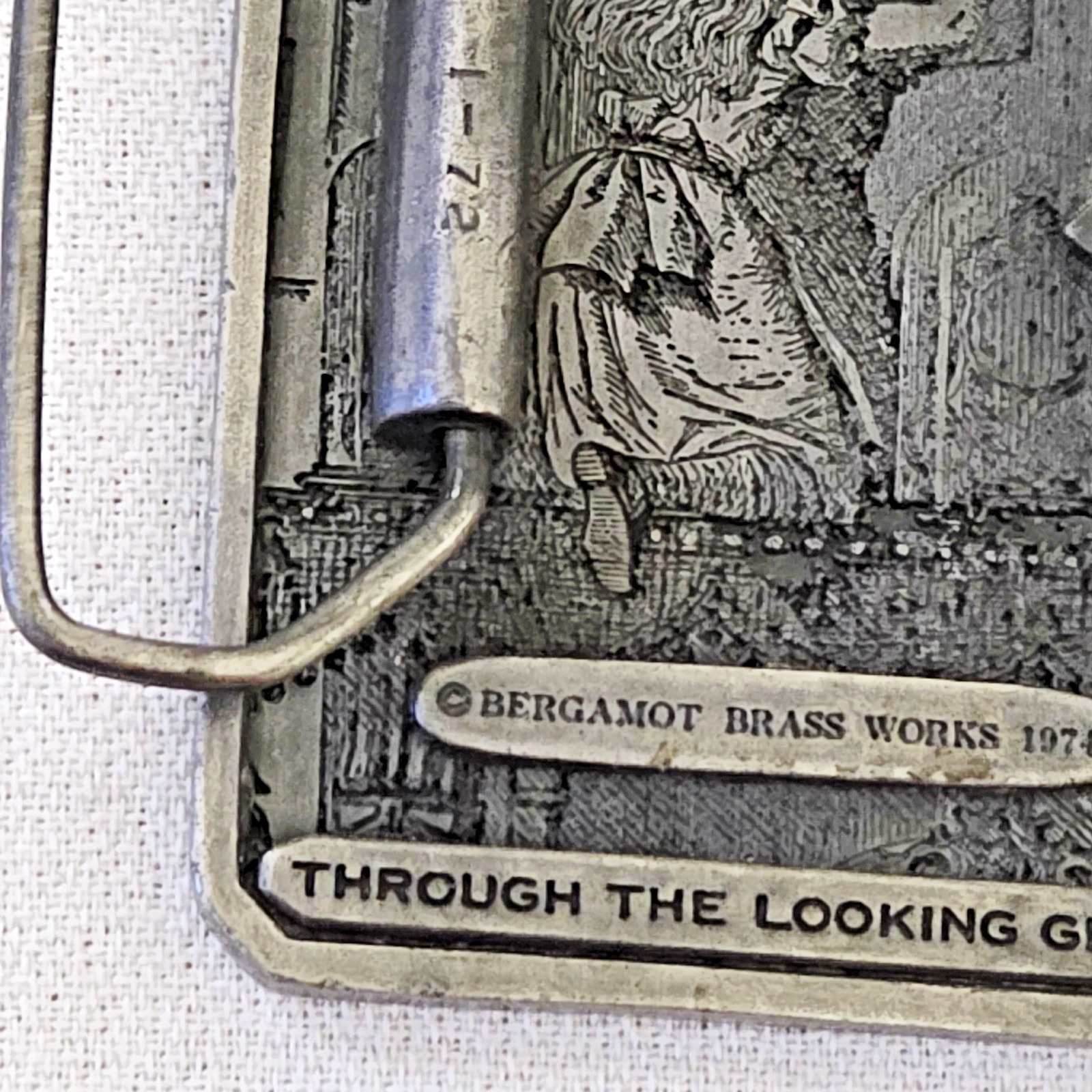 Belt Buckle – Through the Looking Glass 1974 Bergamot Brass Works