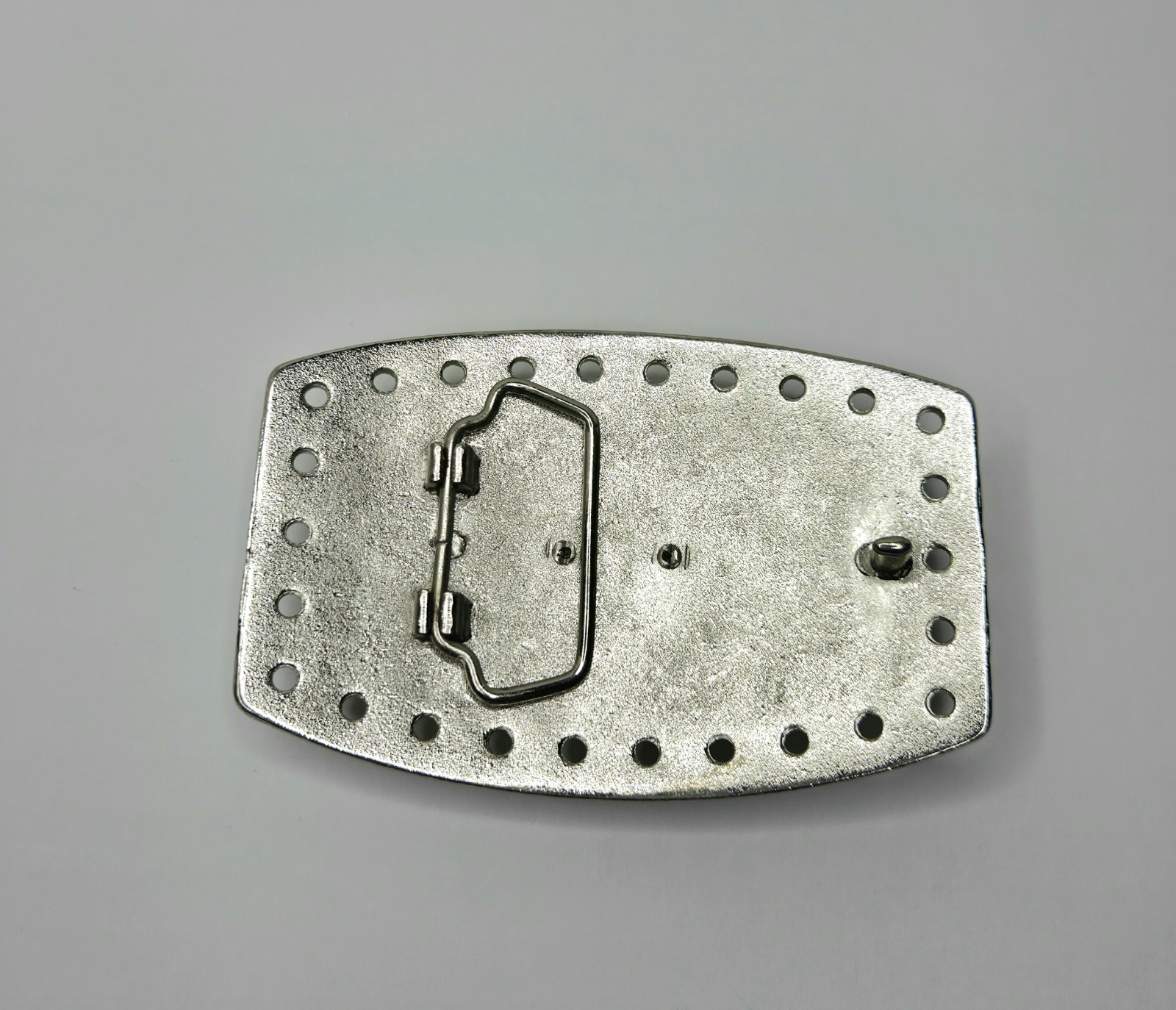 Western STEER BULL Head Cowboy Rodeo Style Belt Buckle Chrome