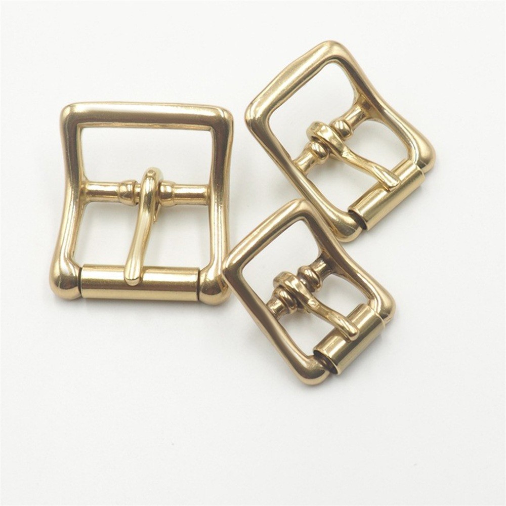 1Pc Solid Brass Buckle 3 Size for Making Belts,Bags,Purses,Dog and Pet Collars