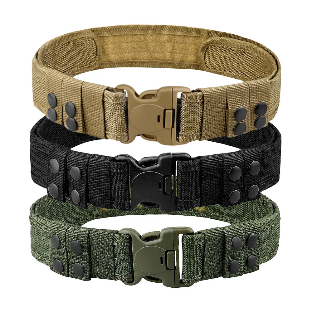 Men&rsquo;s Belt Outdoor Camouflage Tactical Oxford Cloth Mountaineering…
