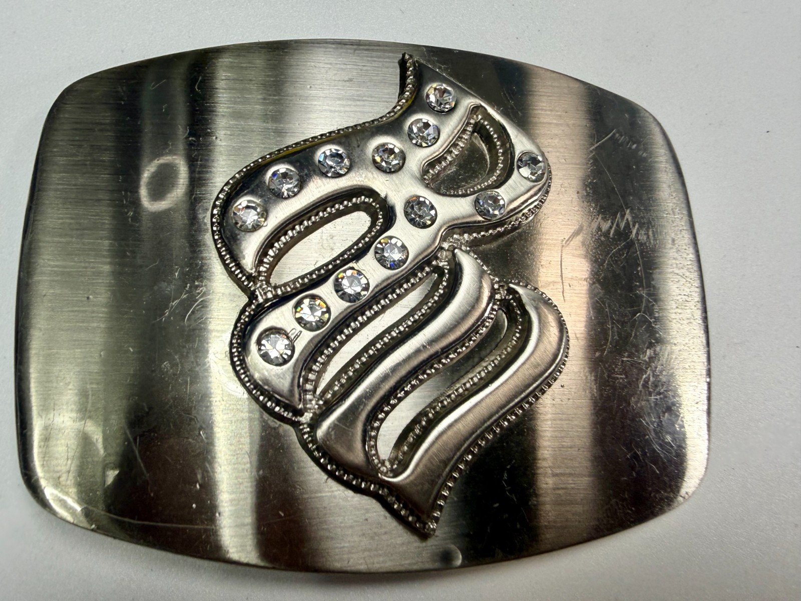 Rocawear with Rhinestone Bling Belt Buckle RW Hip Hop Fashion Vintage 2000s Y2K