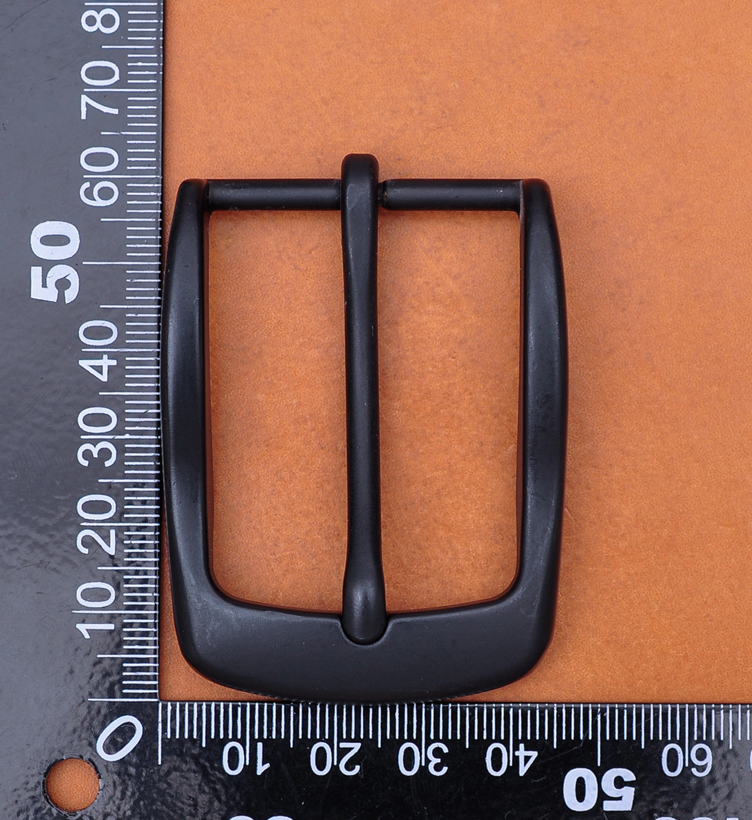 Cool Black Pin Single Prong Clip Buckle for DIY Leathercraft Belt Replacement