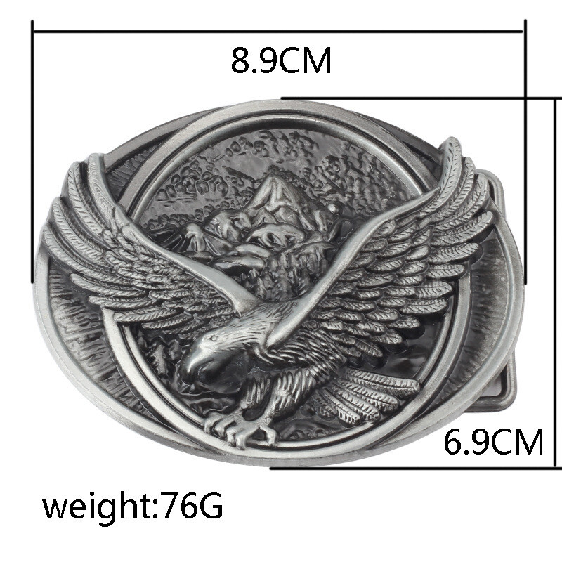 Eagle belt buckle for men&rsquo;s Western cowboy motorcycle riding