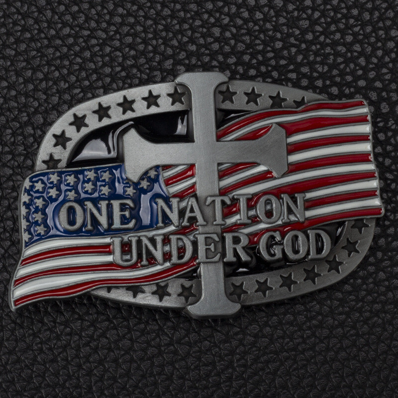 Cross Belt Buckle Western Cowboy Motorcycle Riding Belt Buckle